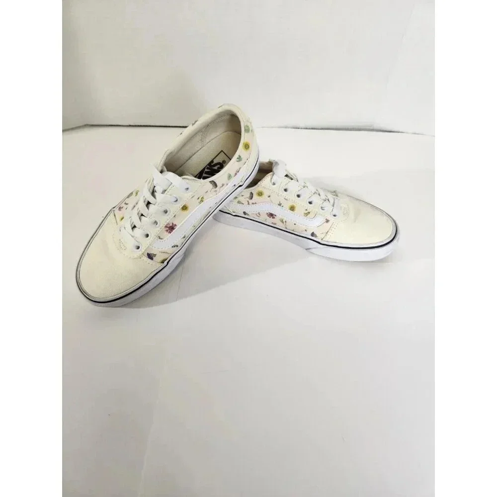 Vans Suede/Canvas, Women’s Low-Top SneakersWomen's Size 6.5 Pressed Flor… - Picture 1 of 9